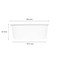 Karat Food Bucket, 32 oz, 6.5in. Dia x 2.4in.h, White, Paper, 360PK FP-PSB32 - alternate 6